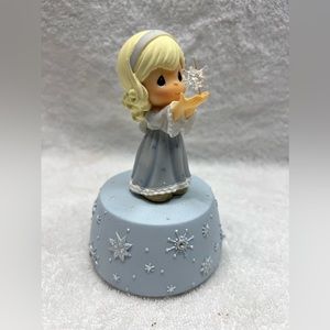 Precious Moments Silent Night Musical Christmas Figure Retired